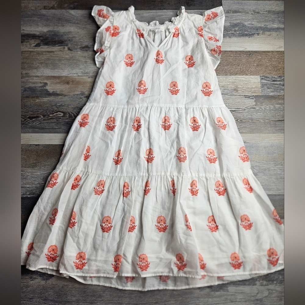 A Loves A Girls Dress XL tiered Ruffles Cap Sleeve